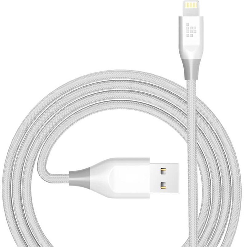 

Кабель Tronsmart Lightning MFi 19AWG 1.2 м Nylon Cable White