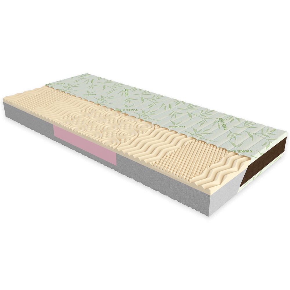 

Ортопедический матрас ЕММ Take&Go Bamboo NeoWhite 120x200 см