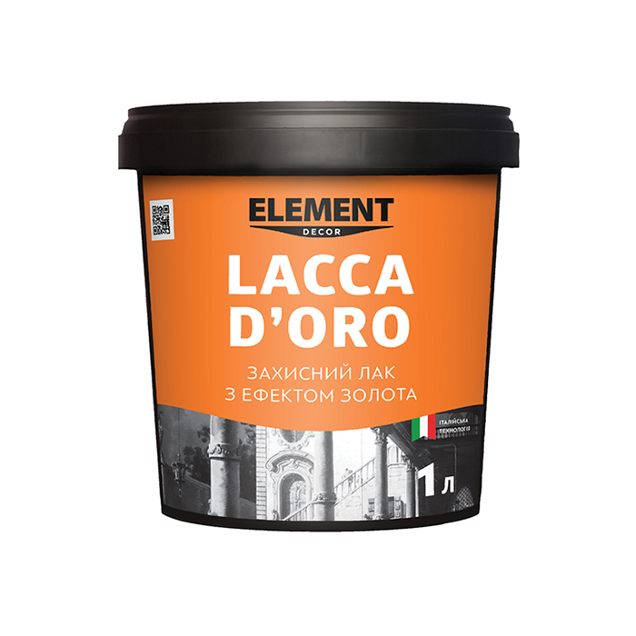 

Лак Element Decor LACCA D'ORO Gold (1 л)