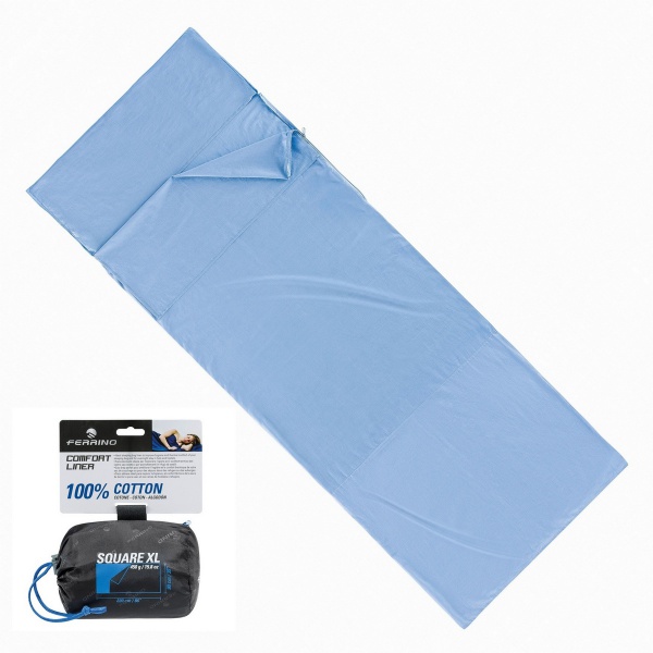 

Вкладыш для спального мешка Ferrino Liner Comfort Light SQ XL Blue