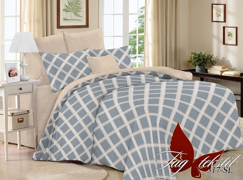 

Комплект постельного белья SL317 TAG tekstil King Size