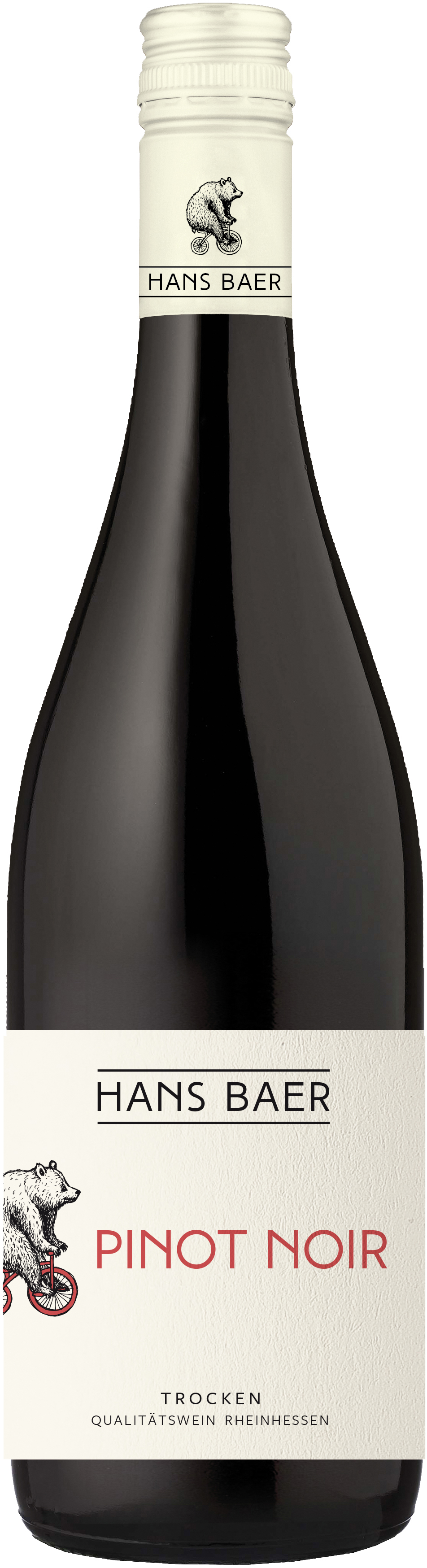 Акція на Вино Hans Baer Pinot Noir Vis красное сухое 0.75 л 12% (4049366003788) від Rozetka UA