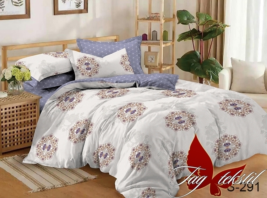 

Комплект постельного белья S291 TAG tekstil 1.5-спальный