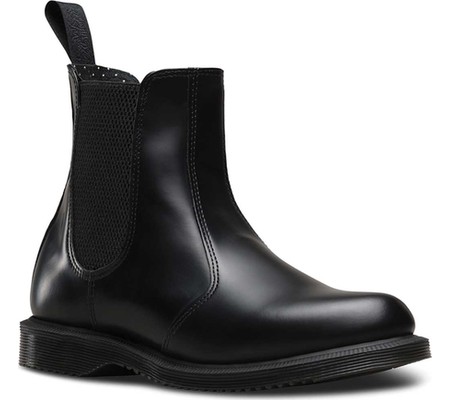 

Женские ботинки Dr. Martens Flora Chelsea Boot Black Polished Smooth 43