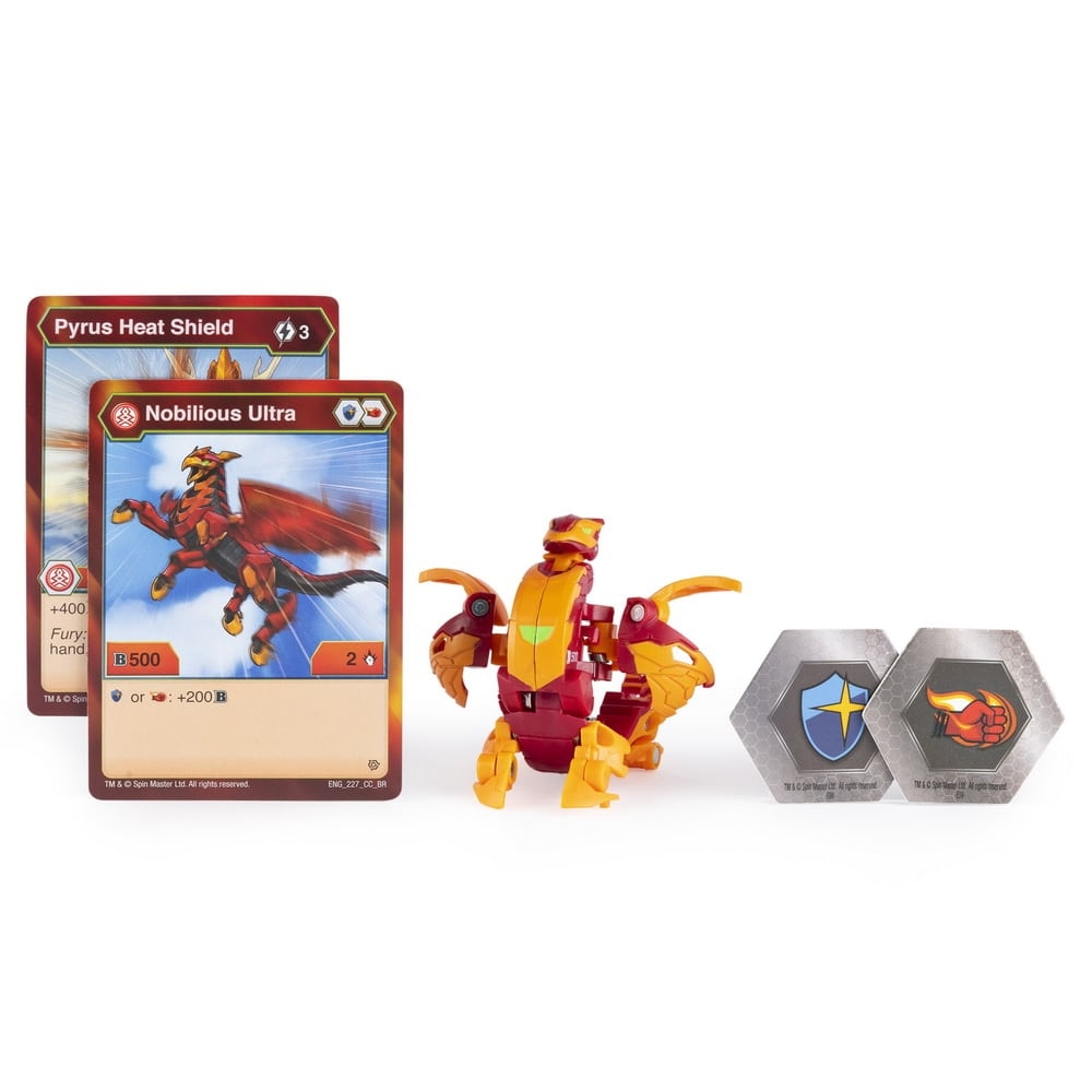 

Игровые наборы Spin Master Bakugan Battle Planet Ультра бакуган Нобилиус Пайрус (SM64423-24)