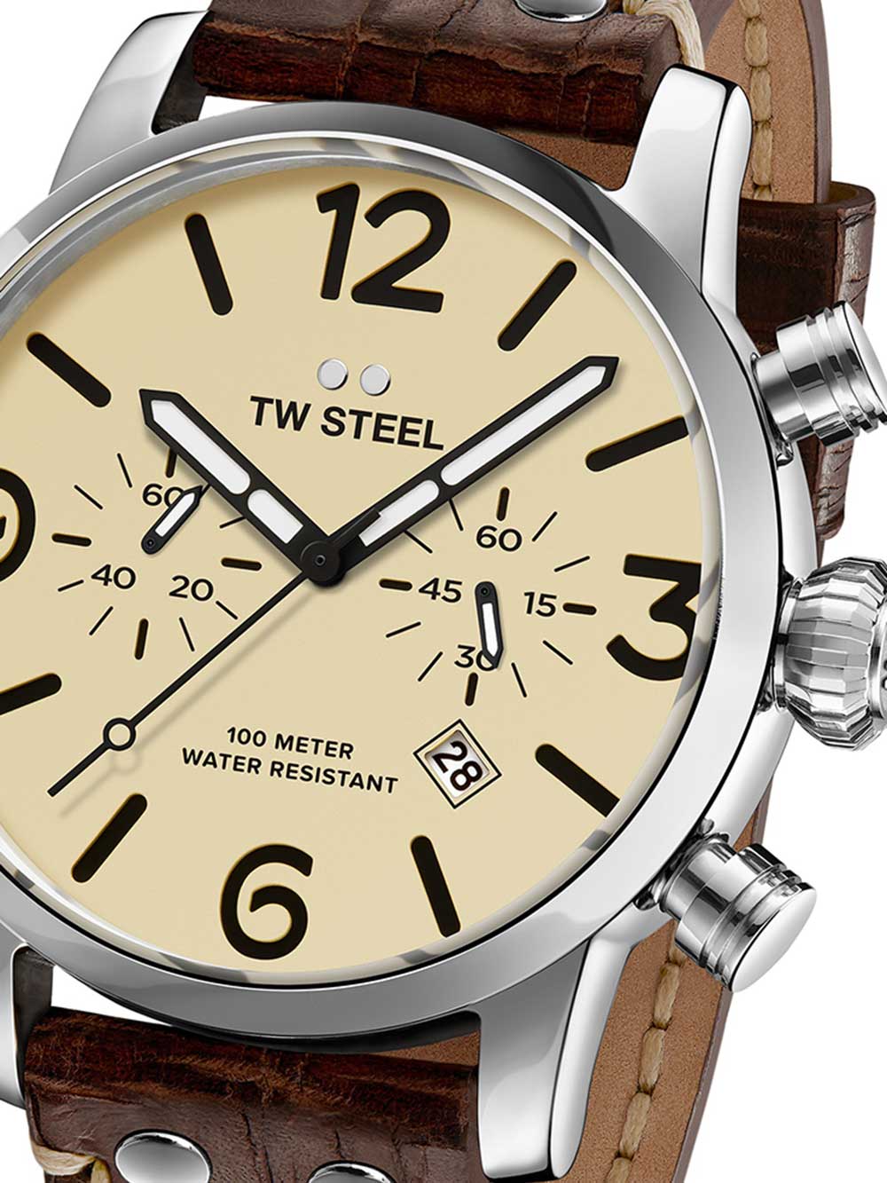 

Часы TW-Steel MS23 Maverick Chronograph 45mm 10ATM