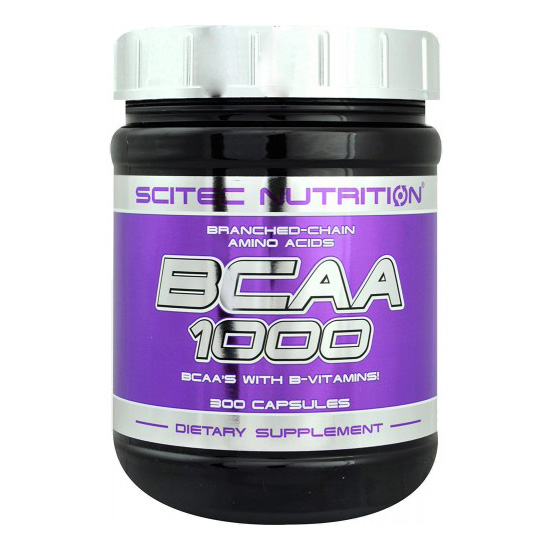 

Аминокислота Scitec BCAA 1000 300 капс Без вкуса (863f51)