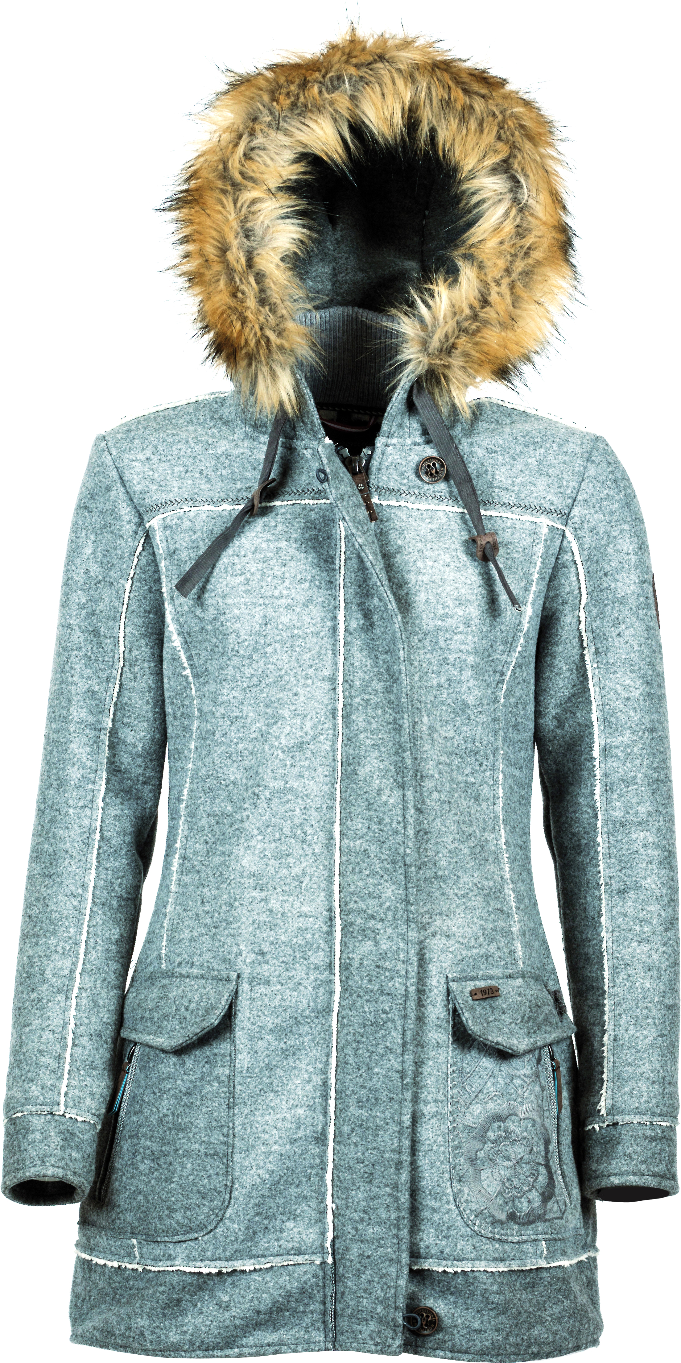 

Пальто Northland Inesa Wollfleece-Kurzmantel 914858 38 Серое