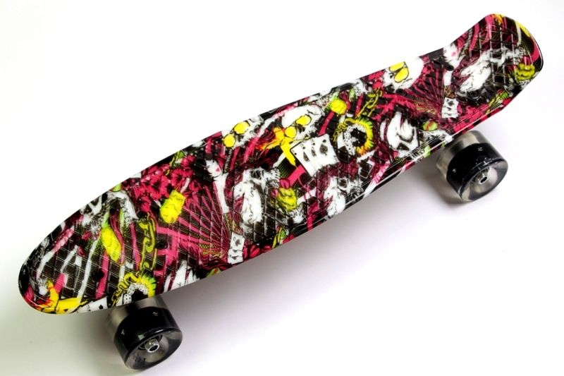 

Penny Board "Deck" Светящиеся колеса (64017368)