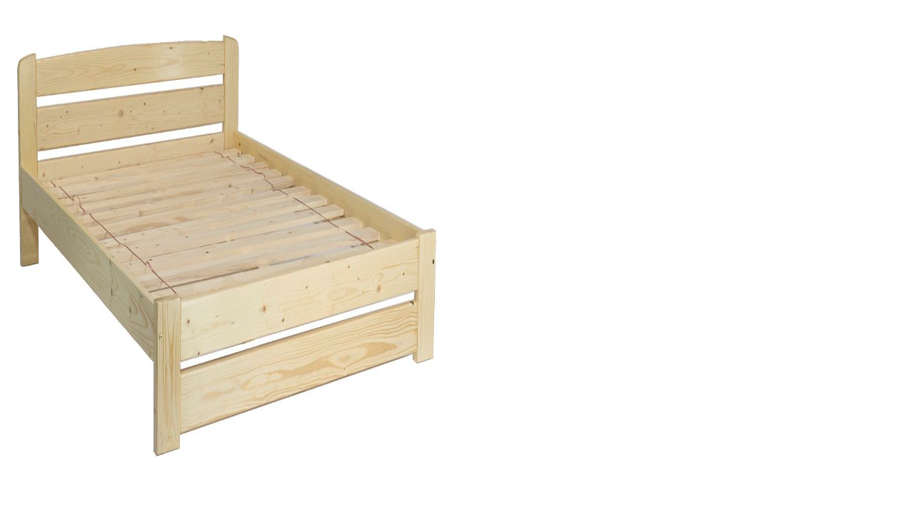 

Кровать односпальная деревянная Trend Evolution ЭКО 80х190 Сосна (ET-0090)