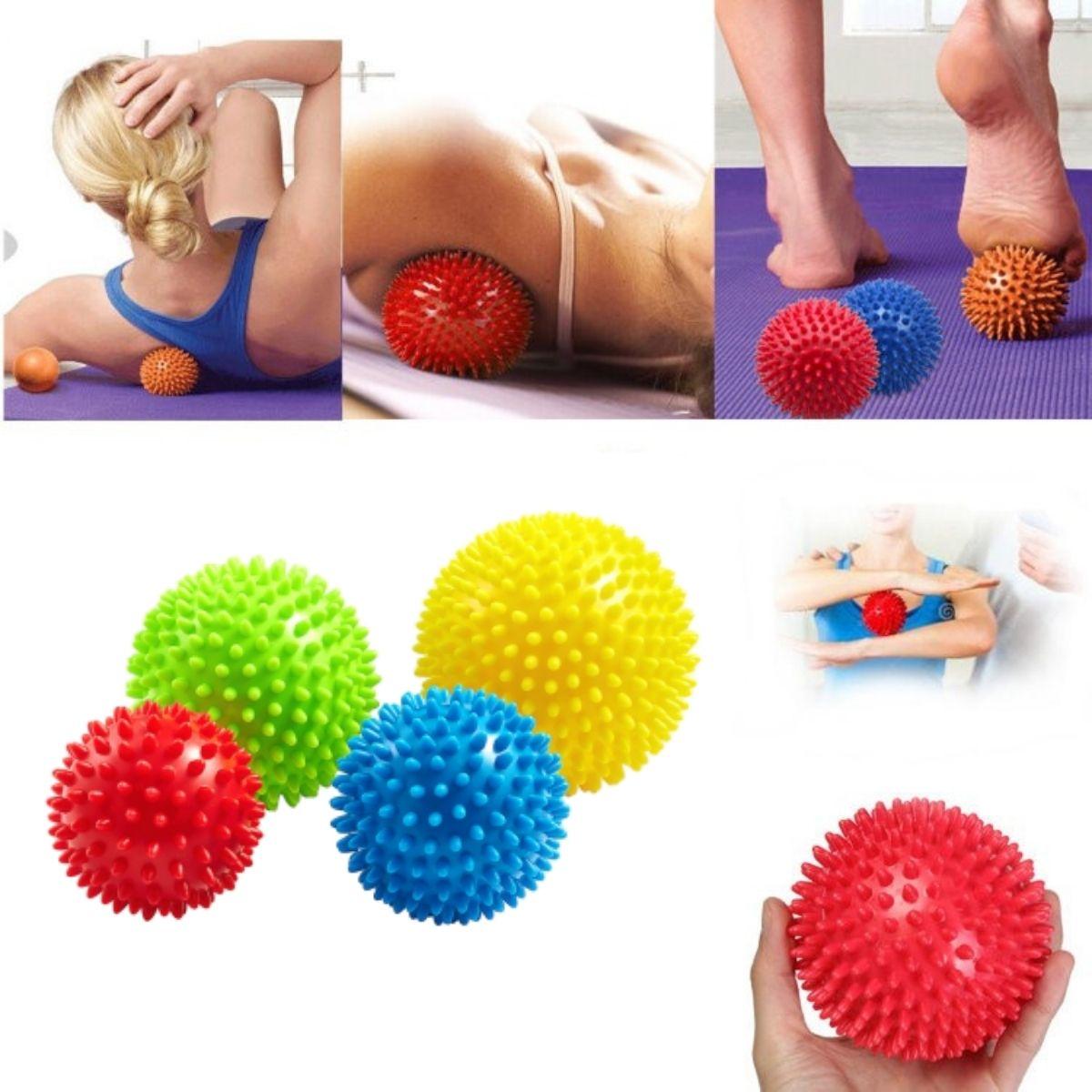 

Набор игольчатых массажных мячей 4FIZJO Spike Balls 4шт 4FJ0115 для миофасциального массажа и триггерных точек PPU-240429