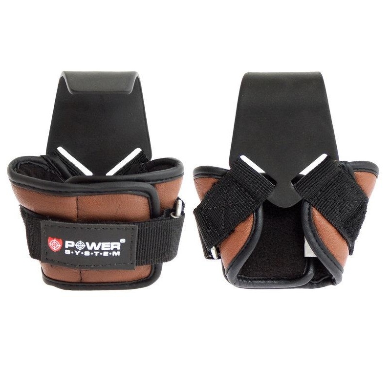 

Крюки для тяги на запястья Hooks Power System-3300 Brown L PPU-145346