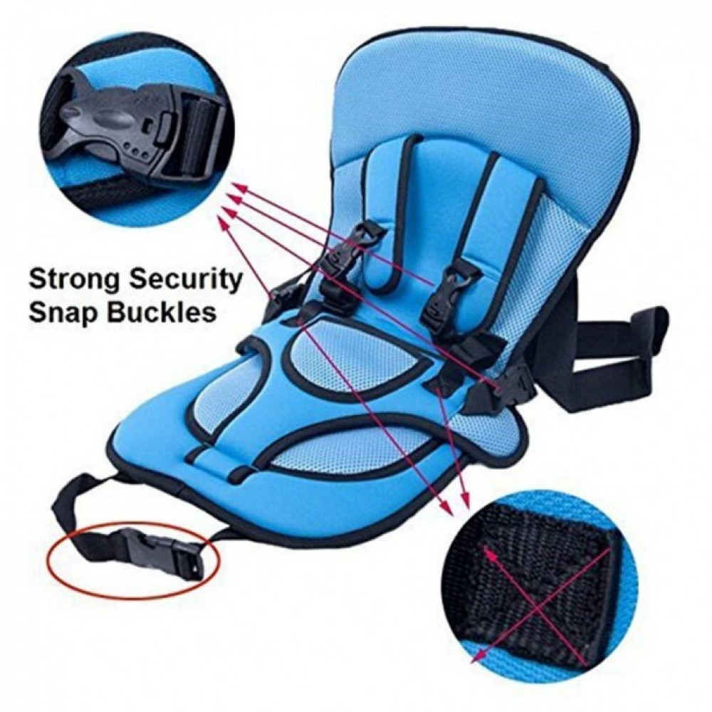 

Детское автокресло универсальное бескаркасное Multi Function Car Cushion авто кресло для детей голубое PPU-235896