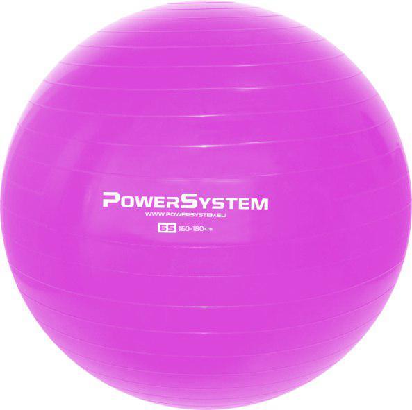 

Гимнастический мяч Power System-4012 Pro Gymball 65 cm Pink мяч для фитнеса фитбол для беременных грудничков PPU-190157