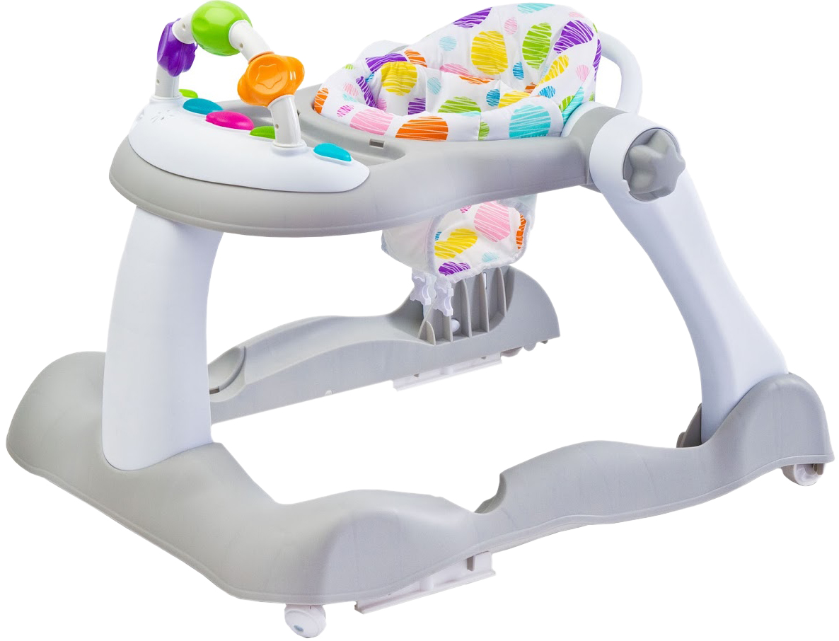 

Ходунки-каталка 2 в 1 Caretero Footsie Grey (Car.Footsie(grey))