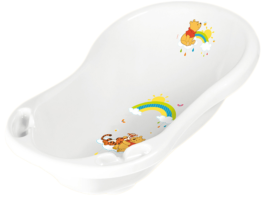 

Детская ванночка Keeeper с пробкой Winni the Pooh Белая 84 см (018)