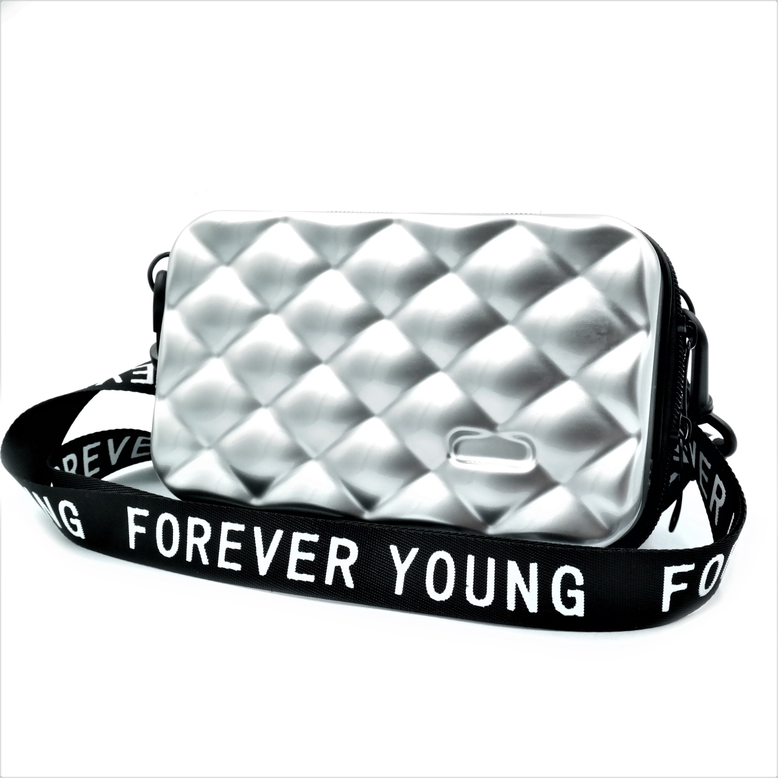 

Сумка на плечо Forever Young Цвет Серебристый new-bag-0032