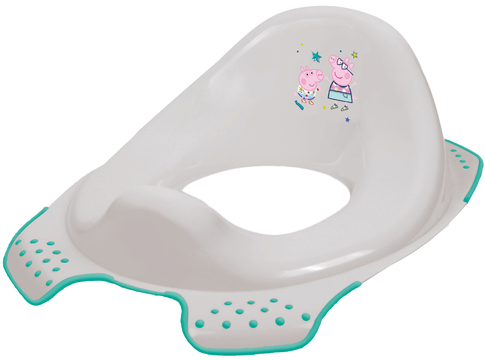 

Накладка на унитаз Keeeper Peppa the pig Серая (10819)