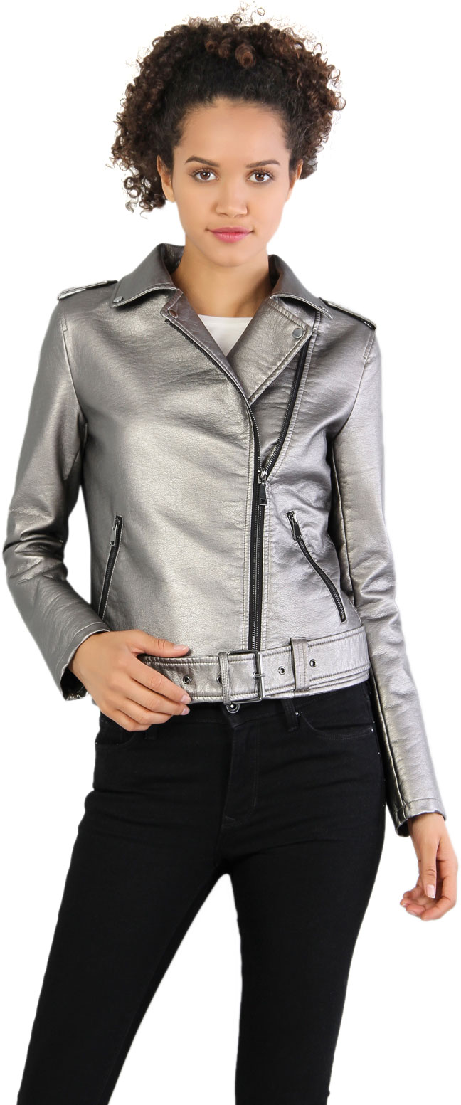 

Куртка из искусственной кожи Colin's CL1035092SIL XS