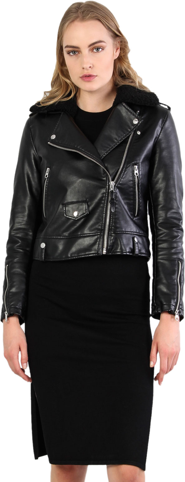 

Куртка из искусственной кожи Colin's CL1035177BLK M