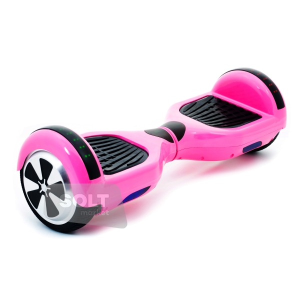 

Гироборд с самобалансировкой и ручкой Smart Balance Wheel 6.5", до 120 кг Bluetooth Розовый