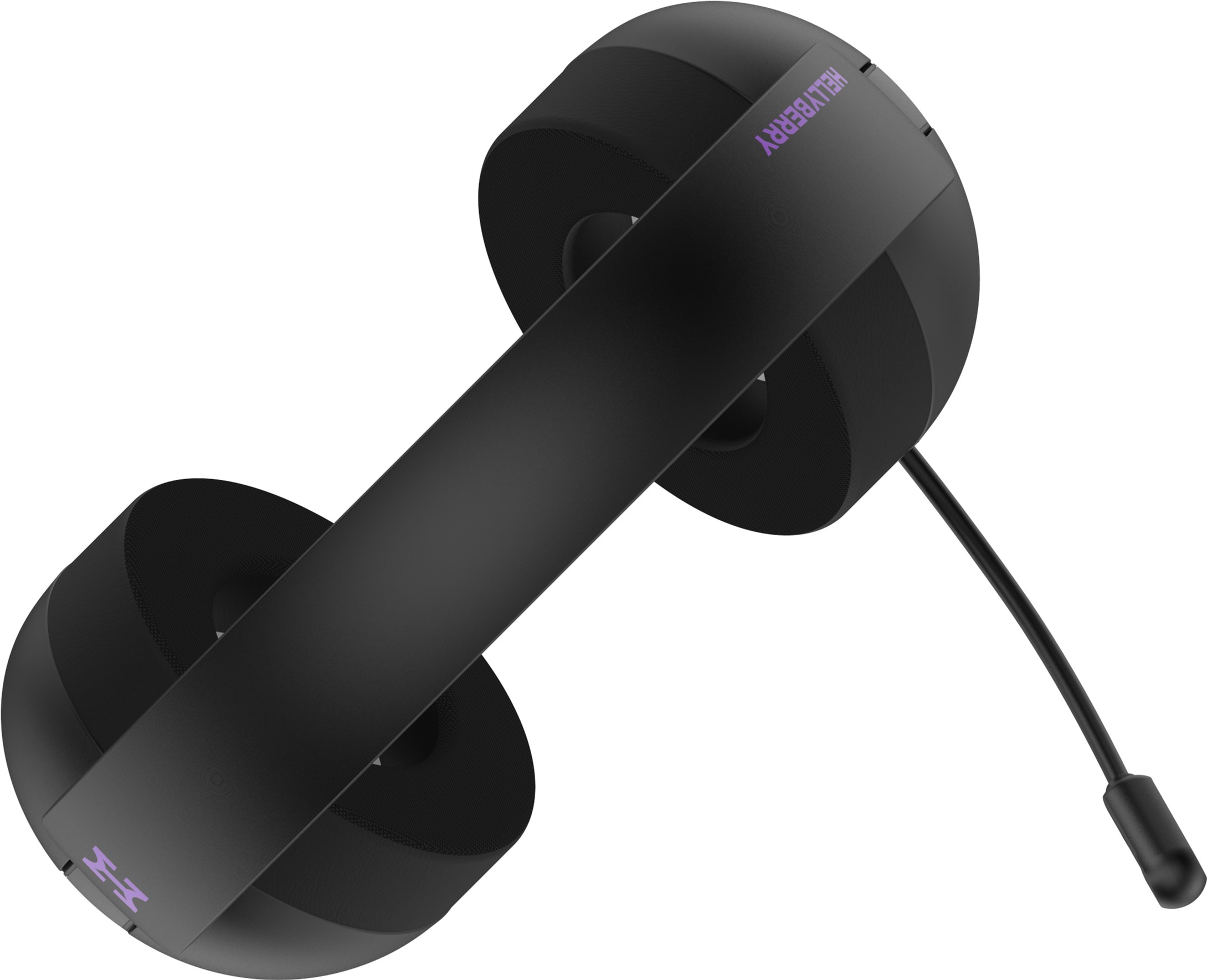 Навушники Hator Hellyberry HH30 Pro Wireless Black-Violet Gradient — фото 7