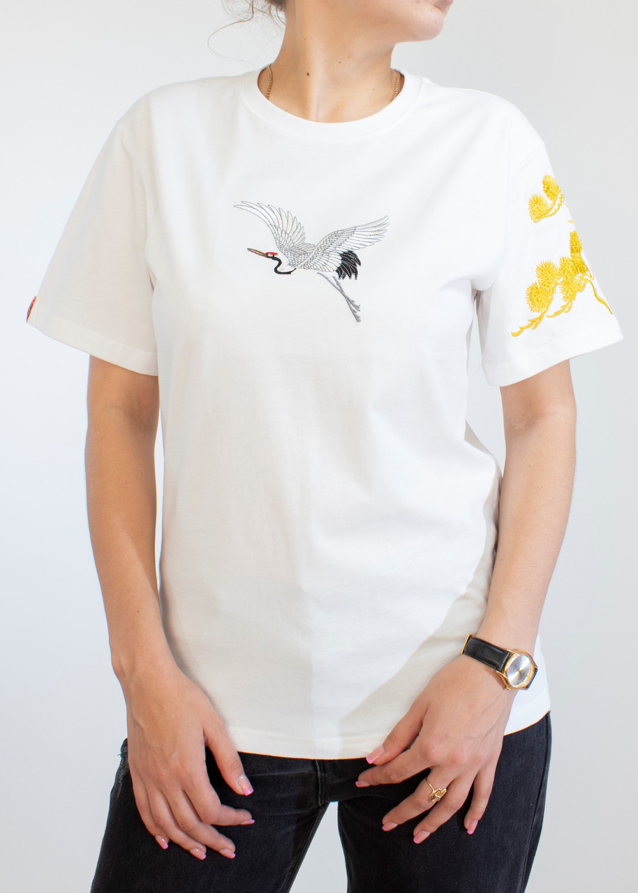 

Женская Футболка Golden Sakura White L