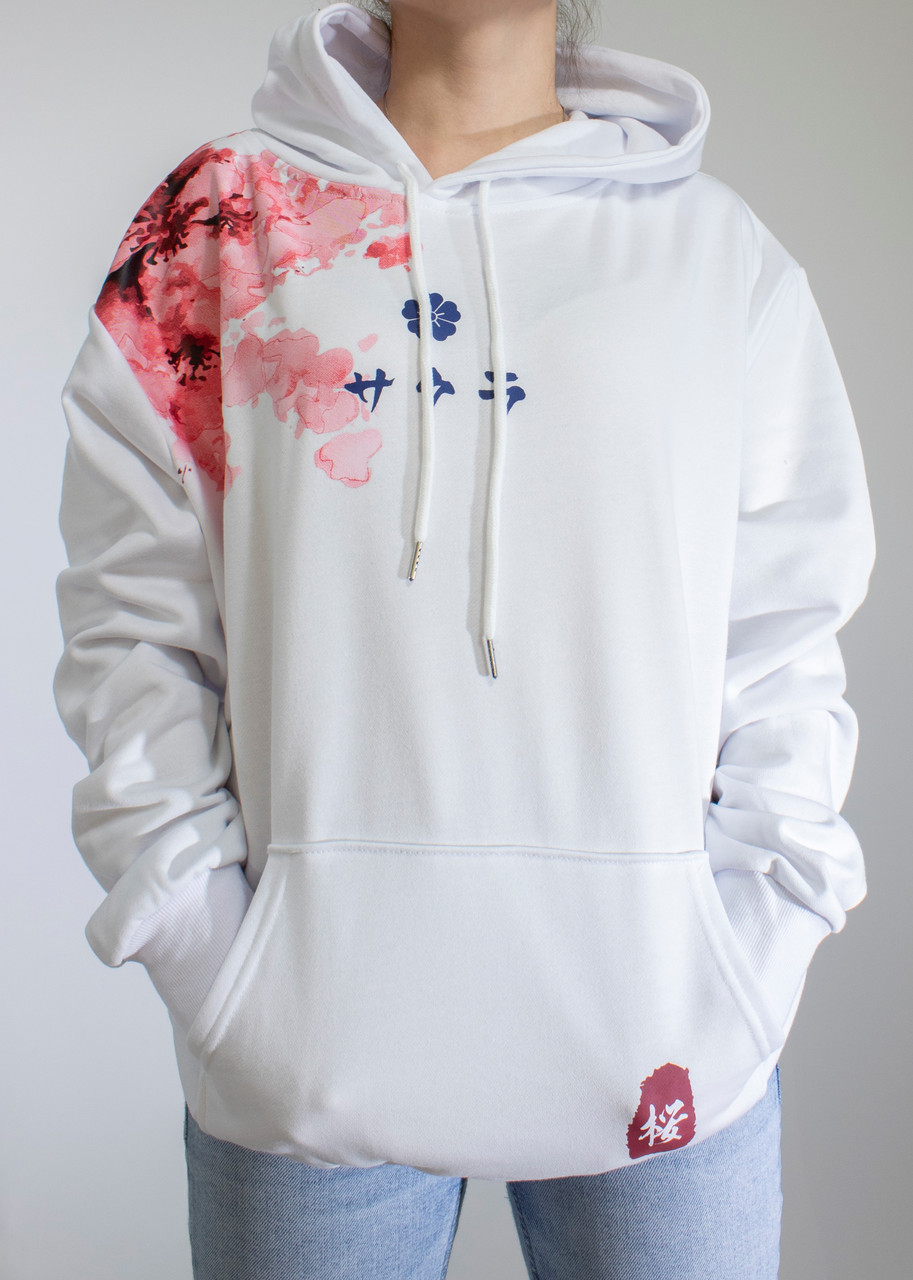 

Женский Худи Sakura White S