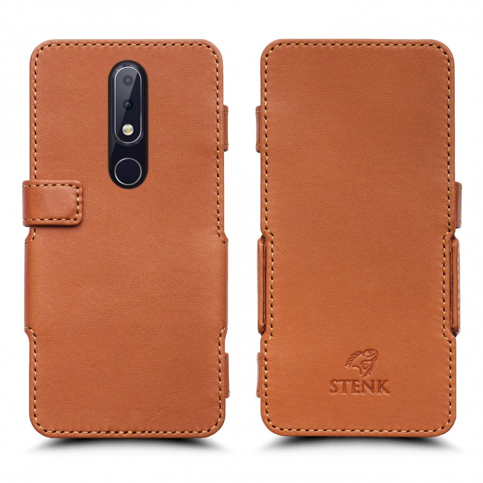 

Чехол книжка Stenk Prime для Nokia X6 (2018) Camel