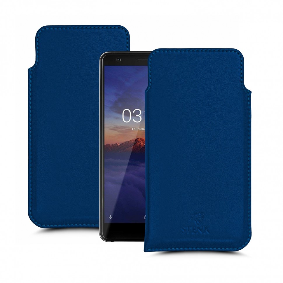 

Футляр Stenk Elegance для Nokia 3.1 Синий