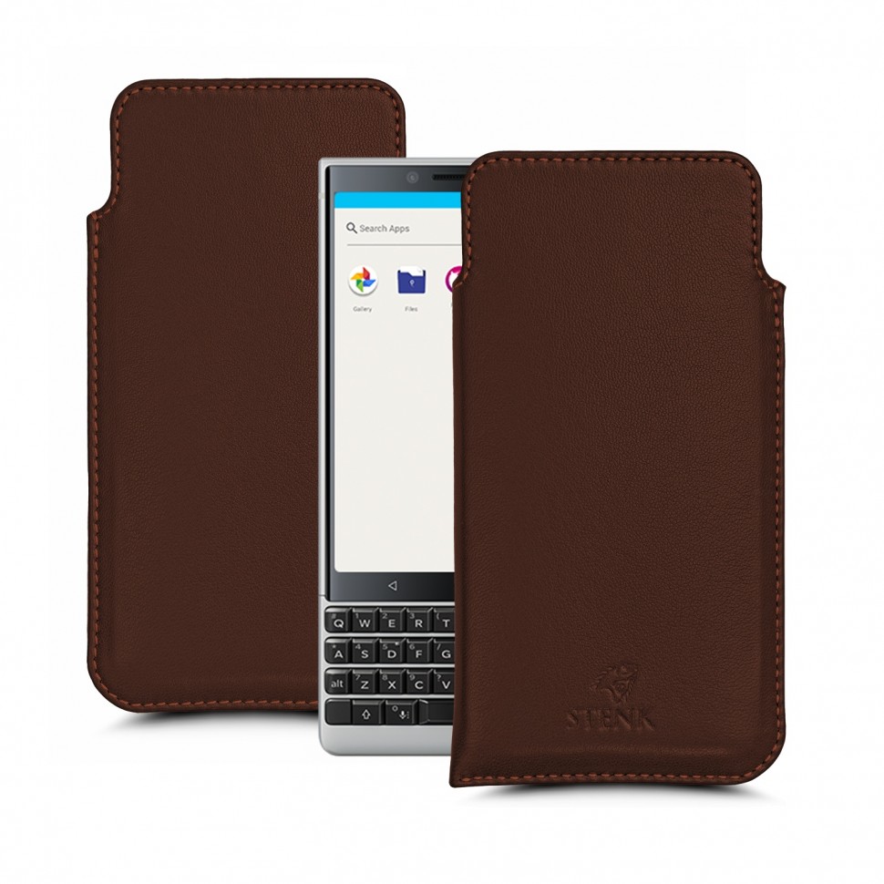 

Футляр Stenk Elegance для BlackBerry KEY2 Коричневый