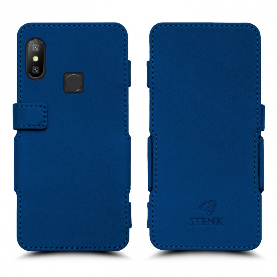 

Чехол книжка Stenk Prime для Xiaomi Redmi 6 Pro Синий