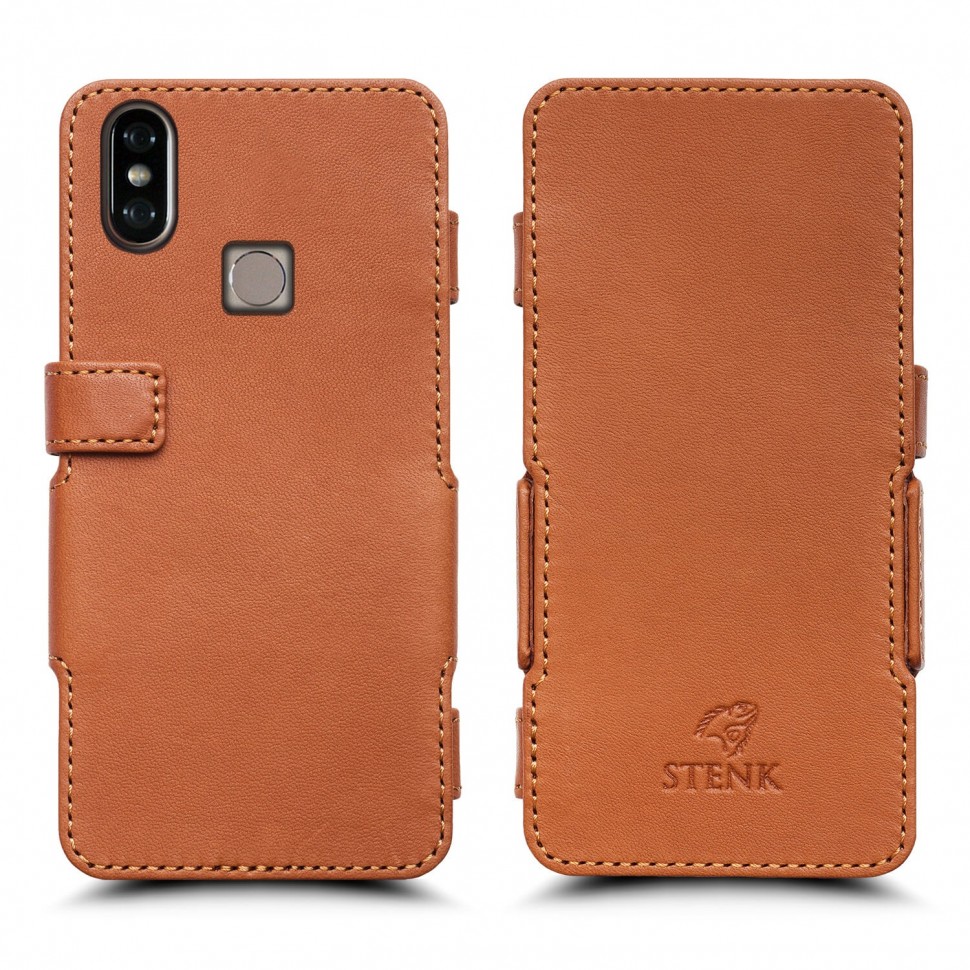 

Чехол книжка Stenk Prime для Xiaomi Mi A2 Camel