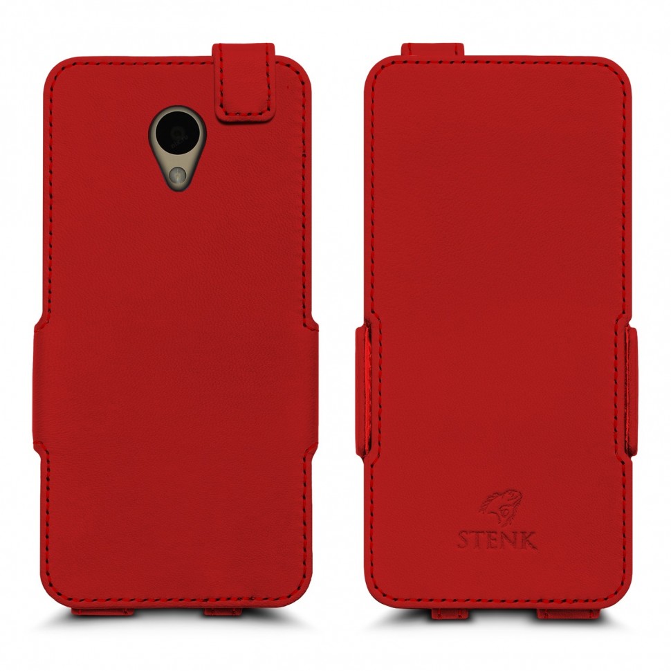 

Чехол флип Stenk Prime для Meizu M8c Красный