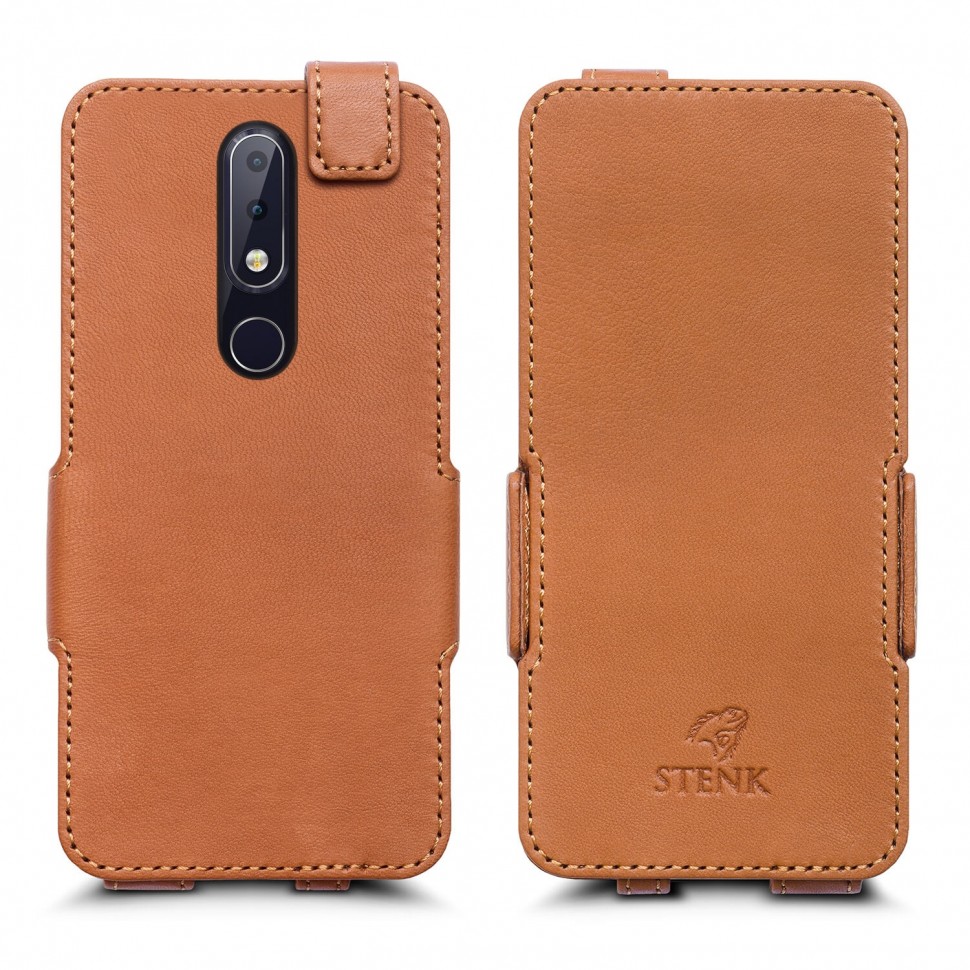 

Чехол флип Stenk Prime для Nokia X6 (2018) Camel
