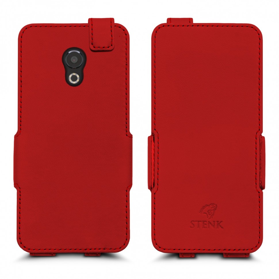 

Чехол флип Stenk Prime для Meizu 15 Lite Красный