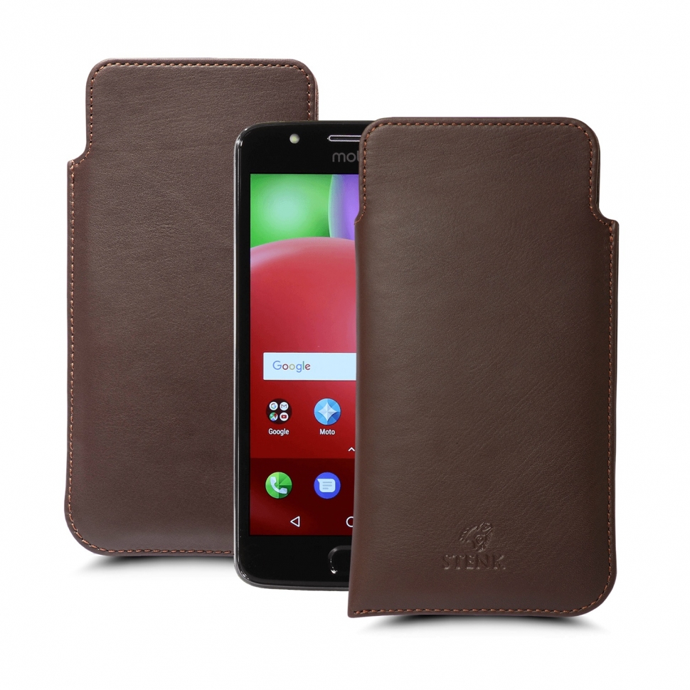

Футляр Stenk Elegance для Motorola Moto E4 Коричневый