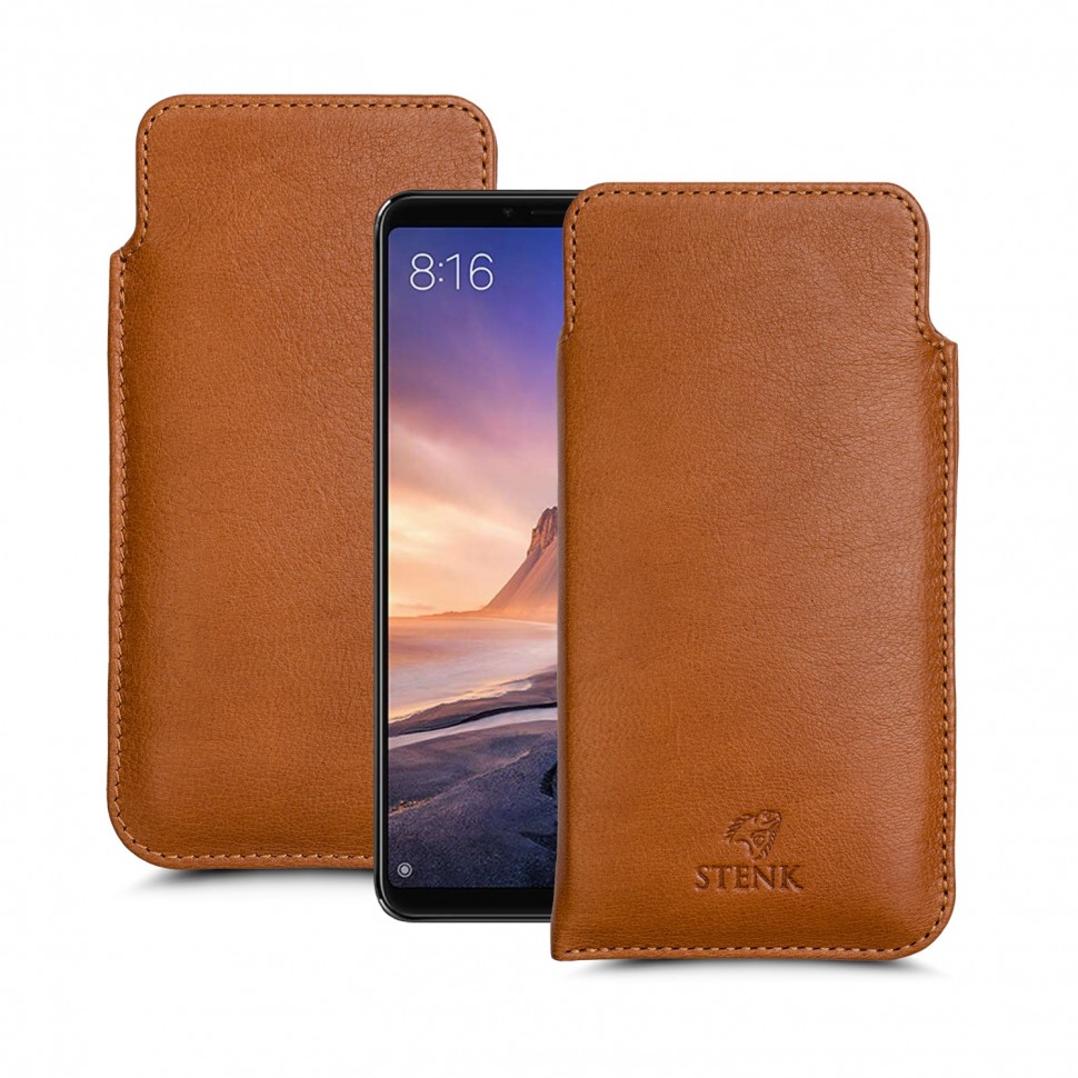 

Футляр Stenk Elegance для Xiaomi Mi Max 3 Camel
