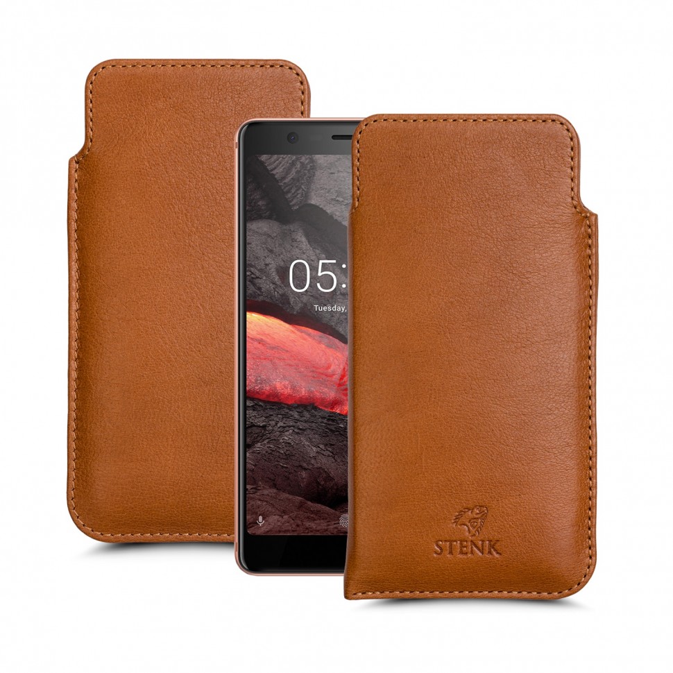 

Футляр Stenk Elegance для Nokia 5.1 Camel