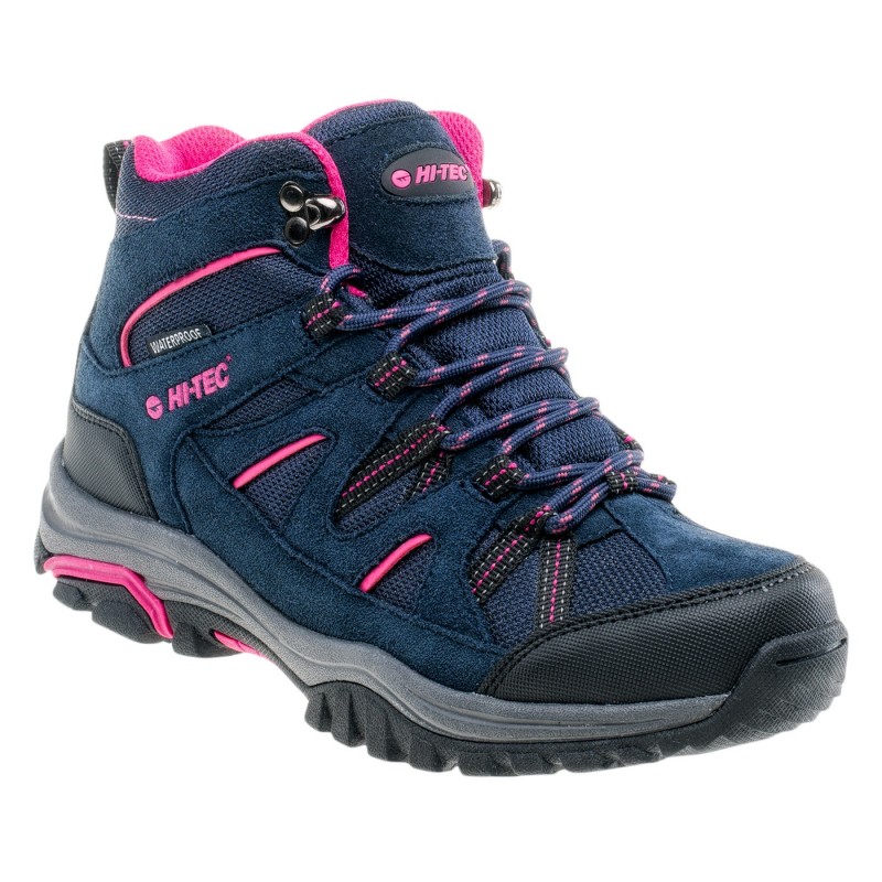 

Ботинки RAPOSO MID WP WO'S Hi-Tec RAPOSO MID WP WOS-NAV/FCHS/GRE 36 Розовый Серый Синий