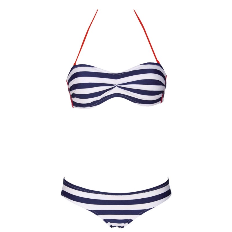 

Купальник STRIPES BANDEAU Arena 1B423-74 40 Красный Синий