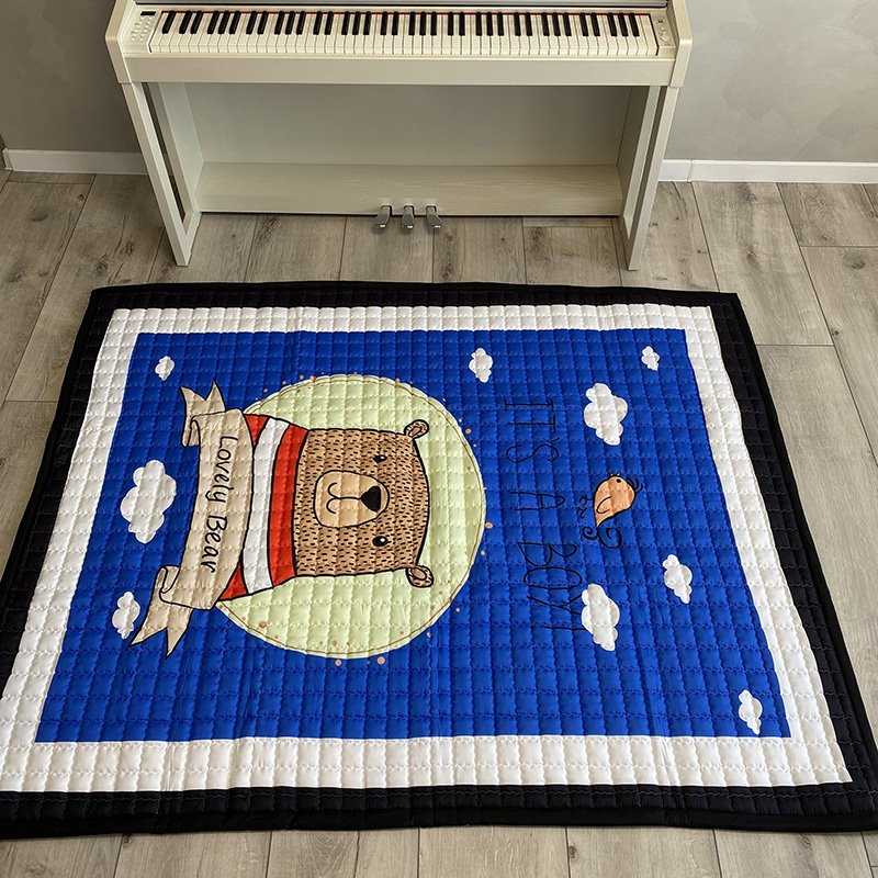 

Тканевый ковер в детскую Magnitoshka Мишка 195x145x1,5 см