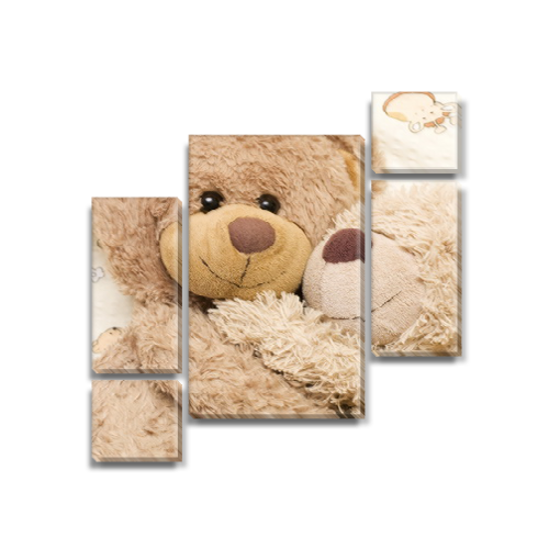 

Модульная картина Декоинт Детские 85x85см. ПВХ ткань
