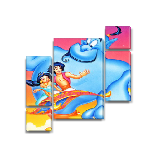 

Модульная картина Декоинт Детские 120x130см. ПВХ ткань