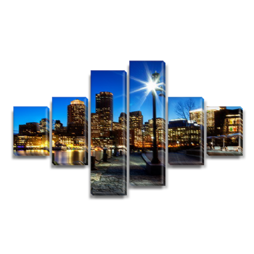 

Модульная картина Декоинт Город 80x135см. Холст натуральный