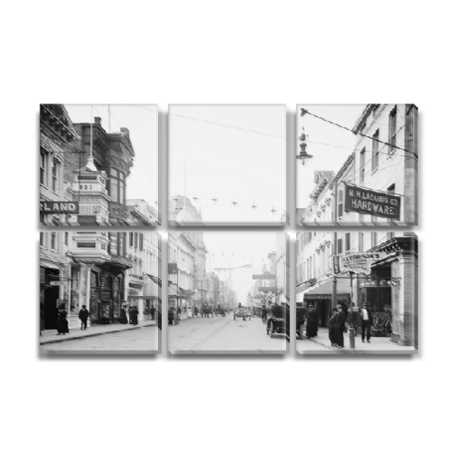 

Модульная картина Декоинт Город 72x110см. ПВХ ткань