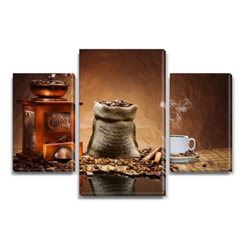 

Модульная картина Декоинт Еда, напитки 60x90см. ПВХ ткань