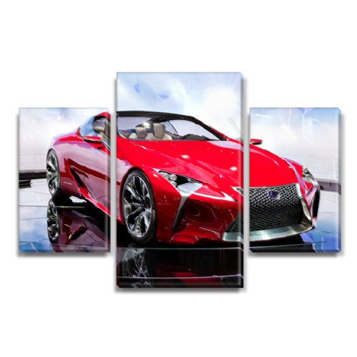 

Модульная картина Декоинт Авто мир 80x120см. Холст натуральный