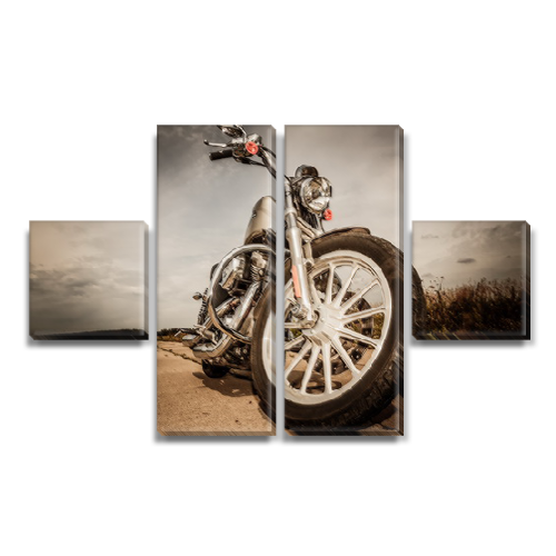 

Модульная картина Декоинт Авто мир 65x110см. ПВХ ткань