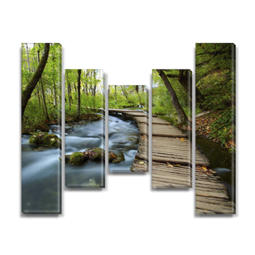 

Модульная картина Декоинт Дорога, тропа 95x135см. Холст синтетический